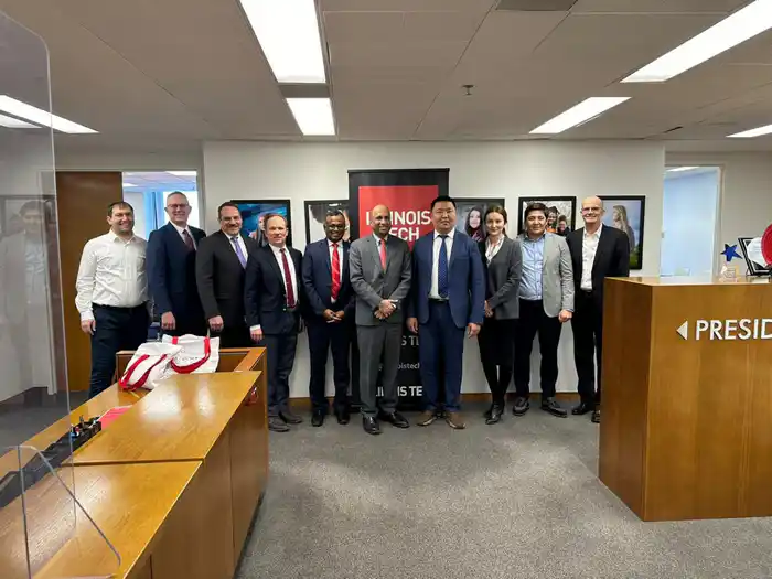 Встреча представителей Университета Нархоз и Illinois Institute of Technology