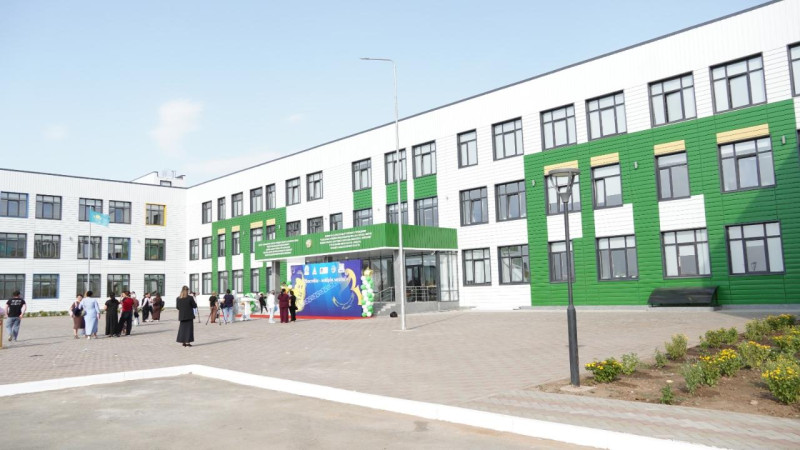 Новая школа открылась в селе Байконыс: важный шаг для образования в Западно-Казахстанской области