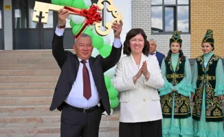 В Аягозе открыта новая школа на 600 мест в рамках проекта 'Келешек мектептері'