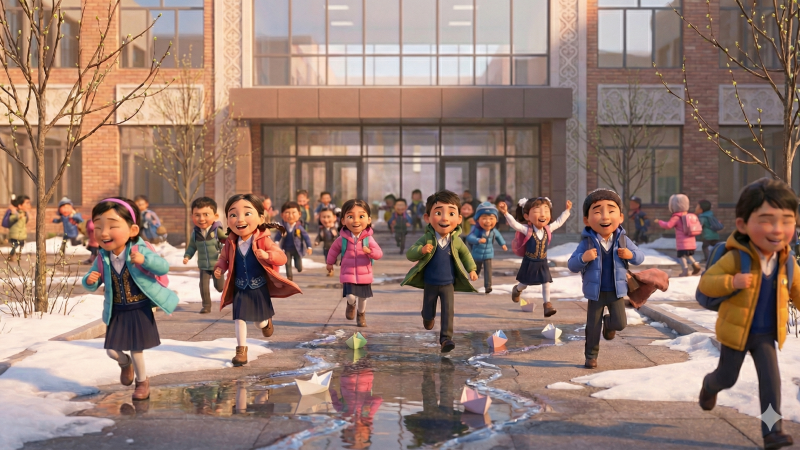 Казахстанские школьники получат 11 дней отдыха после четверти