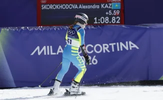 Казахстанская горнолыжница Александра Скороходова заняла 37-е место на Олимпиаде-2026
