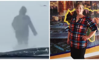 Снежный вождь: казахстанка повела колонну через метель, как капитан в бурю