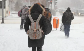 Непогода в Астане: школьники и студенты колледжей переведены на дистанционное обучение